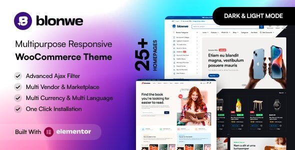 Multipurpose WooCommerce Theme