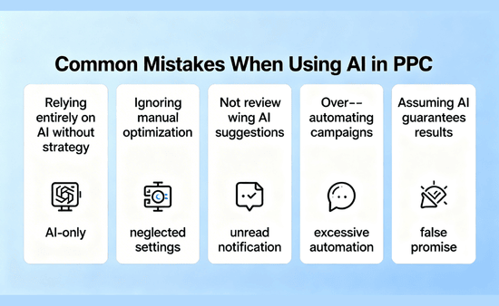 Common Mistakes When Using AI in PPC