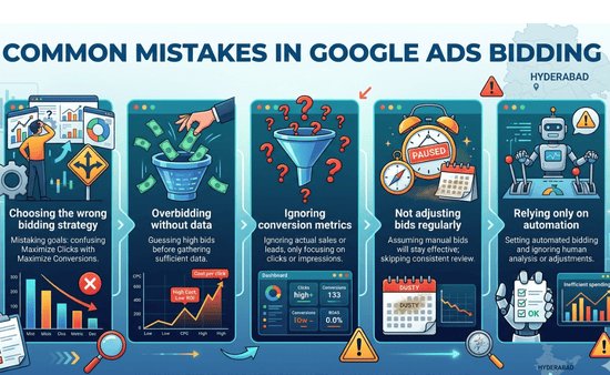 Common Mistakes in Google Ads Bidding
